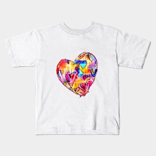 Spring Hearts Kids T-Shirt